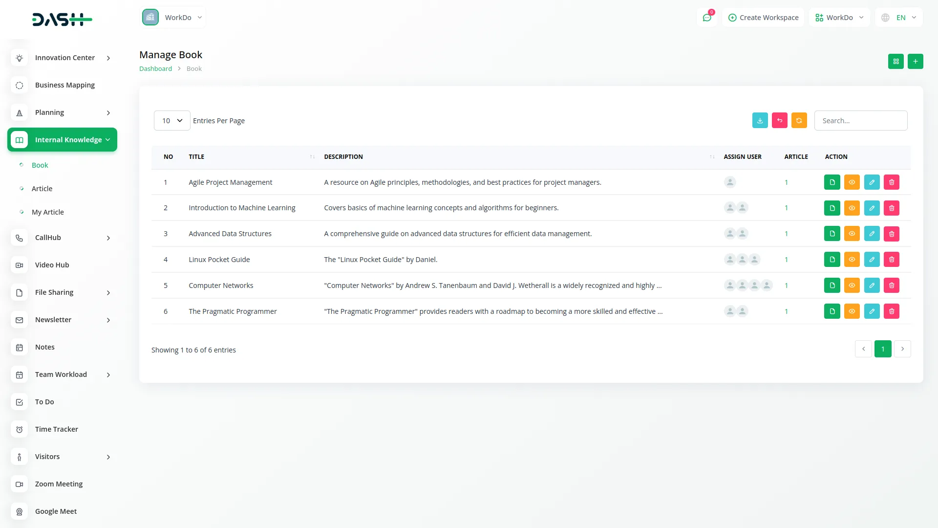 internal knowledge kb