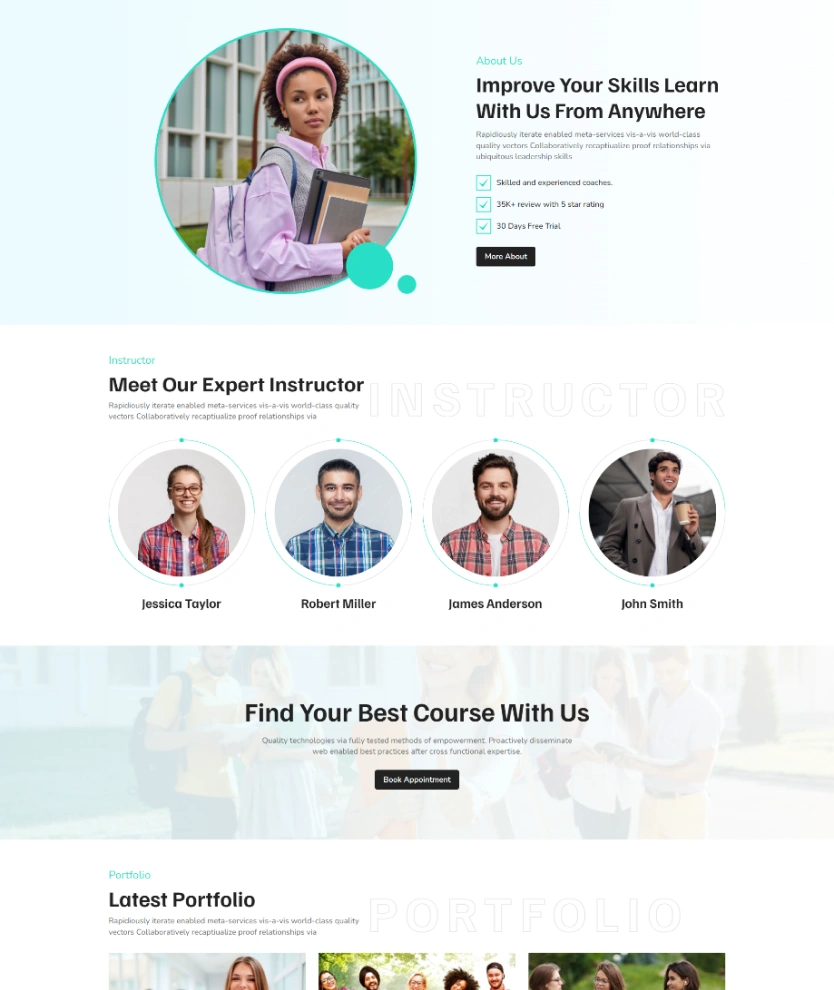 Academic Services – BookingGo SaaS Add-On