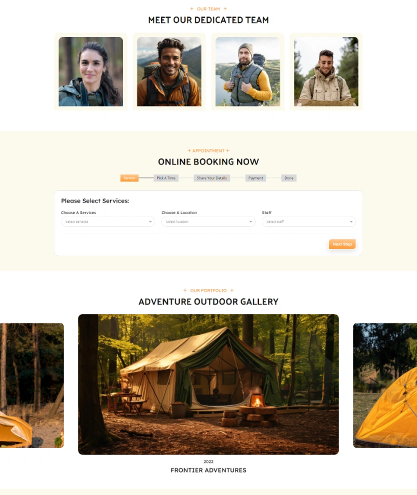 Adventure Activities – BookingGo SaaS Add-On