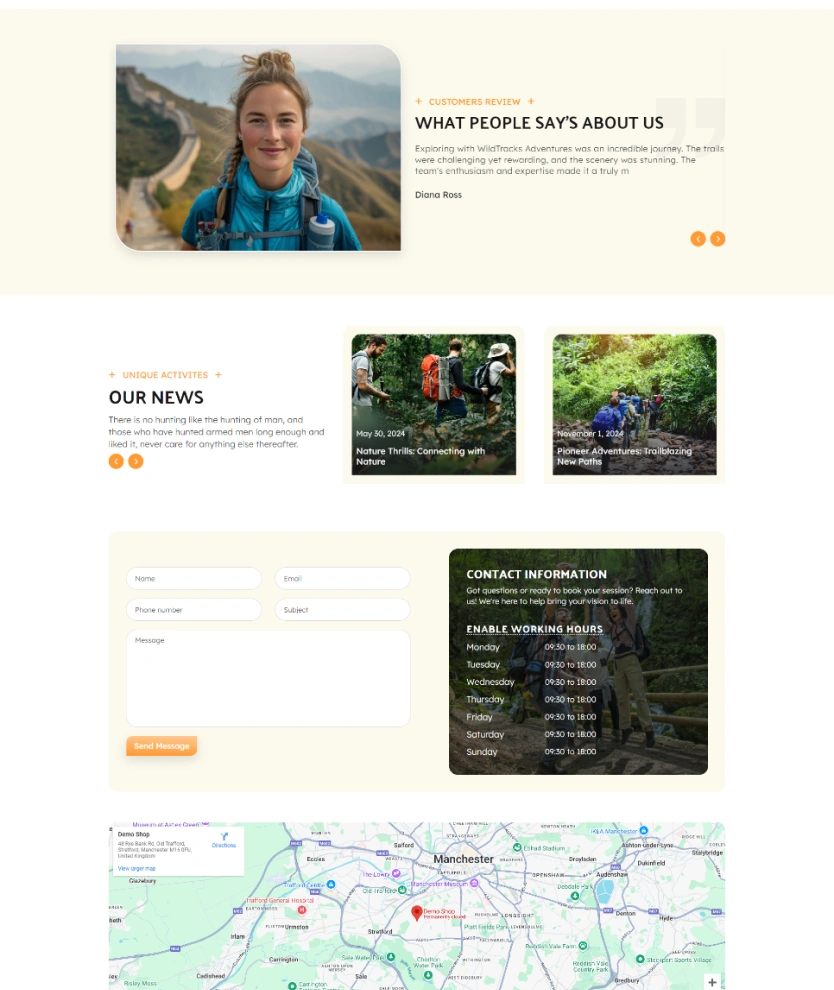 Adventure Activities – BookingGo SaaS Add-On