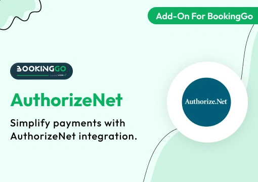 AuthorizeNet – BookingGo SaaS Add-On