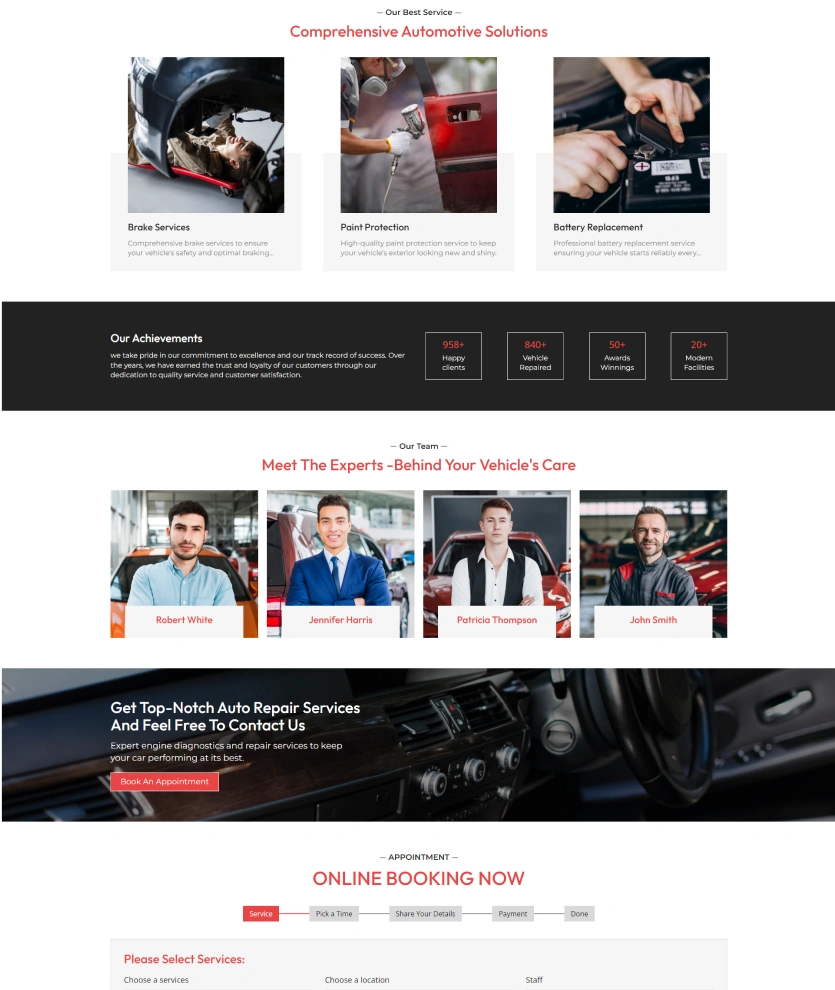 Automotive Services – BookingGo SaaS Add-On