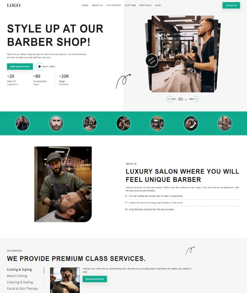 Barber – BookingGo SaaS Add-On