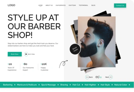 Barber – BookingGo SaaS Add-On