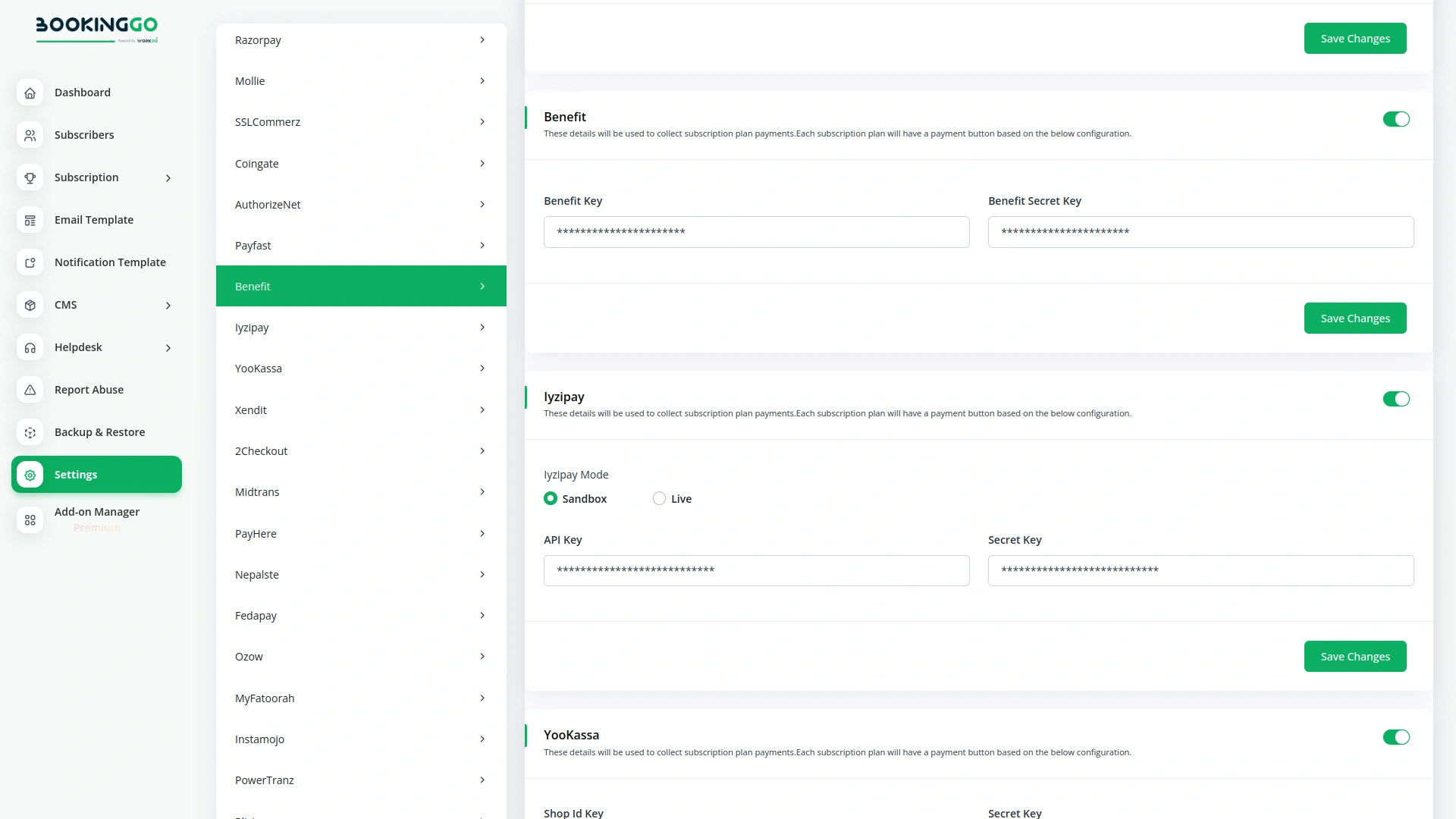 Benefit – BookingGo SaaS Add-On