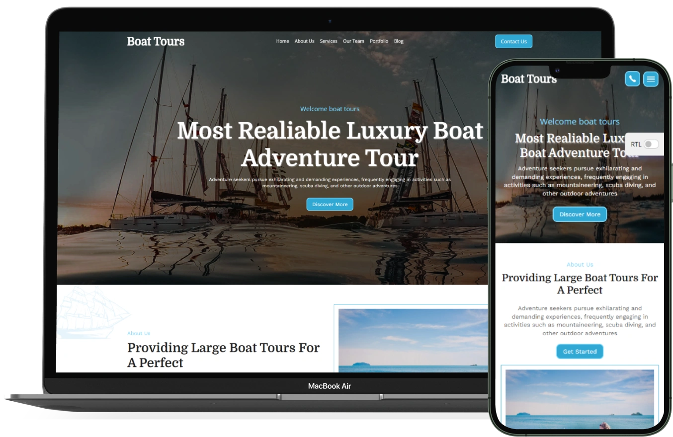 Boat Tour – BookingGo SaaS Add-On