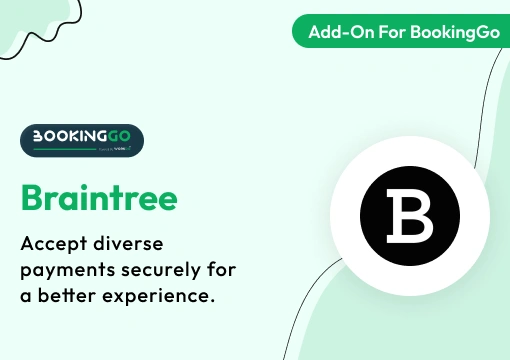 Braintree – BookingGo SaaS Add-On