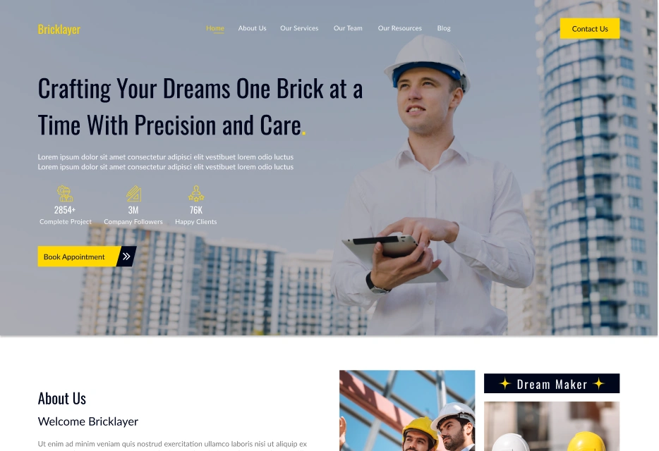 Bricklayer – BookingGo SaaS Add-On