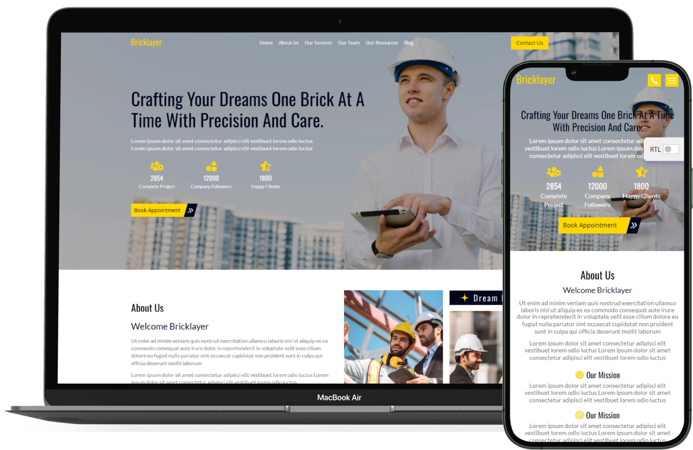 Bricklayer – BookingGo SaaS Add-On