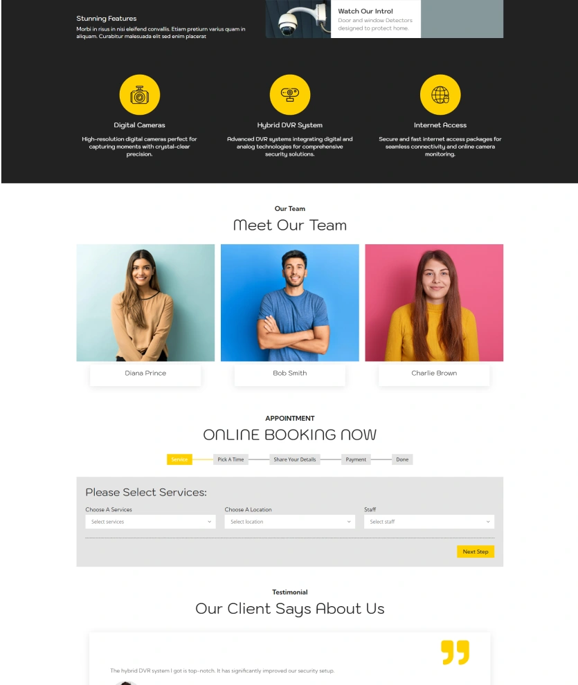 Camera Services – BookingGo SaaS Add-On