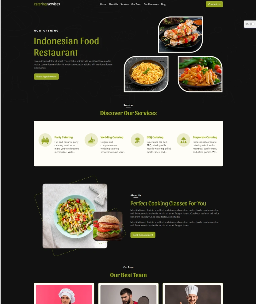 Catering Services – BookingGo SaaS Add-On