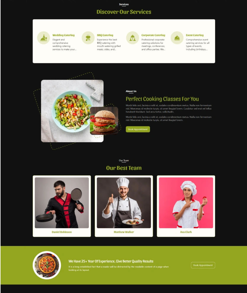 Catering Services – BookingGo SaaS Add-On