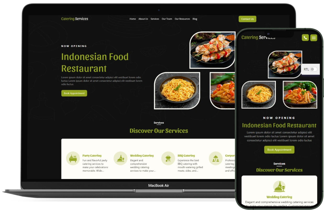 Catering Services – BookingGo SaaS Add-On