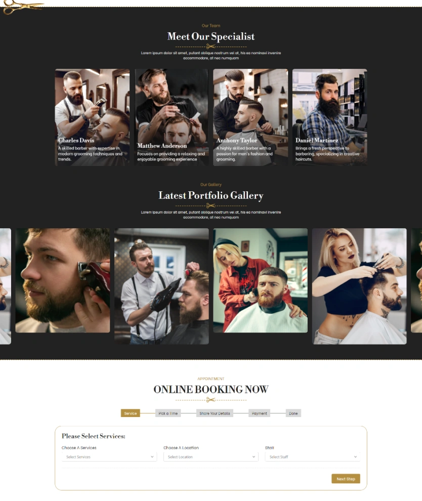Classic Cut – BookingGo SaaS Add-On