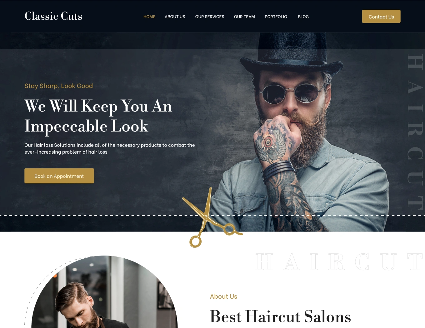 Classic Cut – BookingGo SaaS Add-On - WorkDo