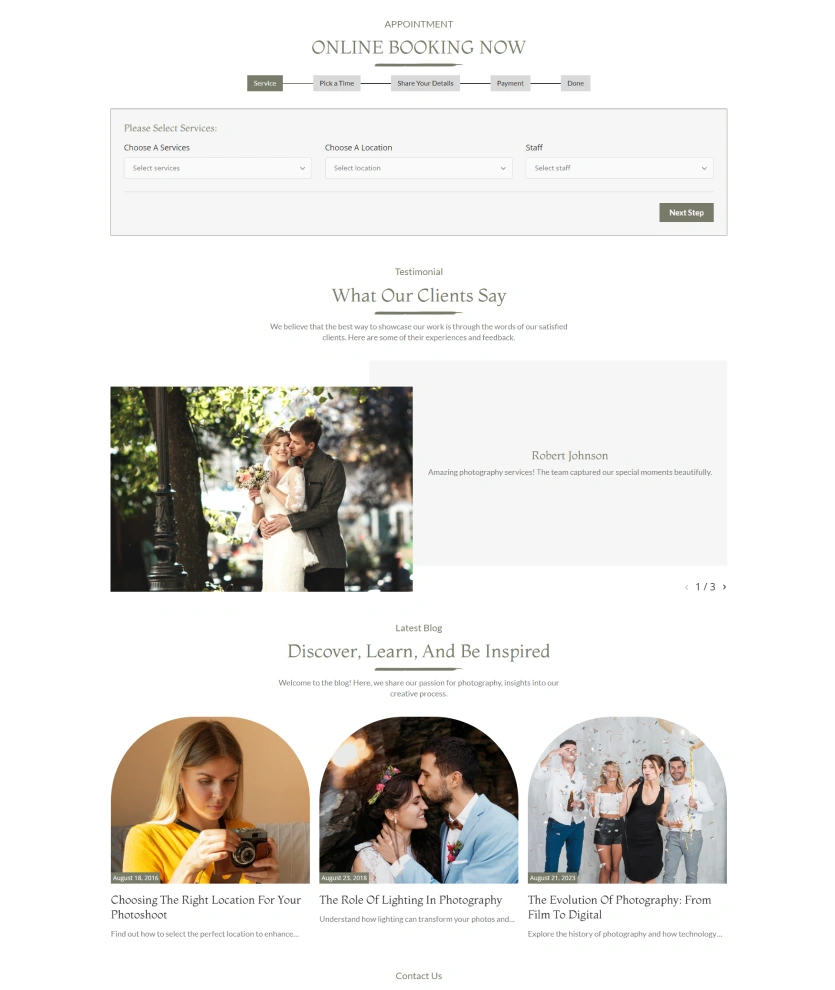 Click Captures – BookingGo SaaS Add-On