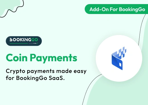 CoinPayments – BookingGo SaaS Add-On