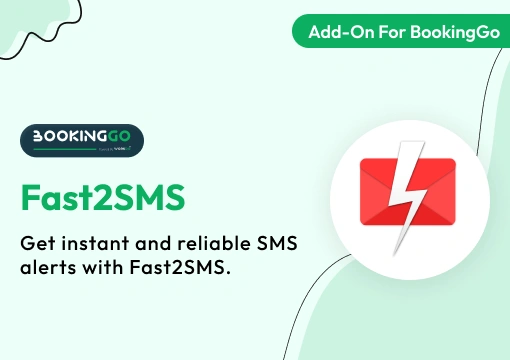 Fast2SMS – BookingGo SaaS Add-On