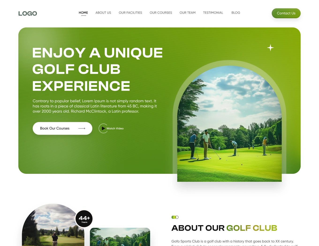 Golf Course – BookingGo SaaS Add-On - WorkDo