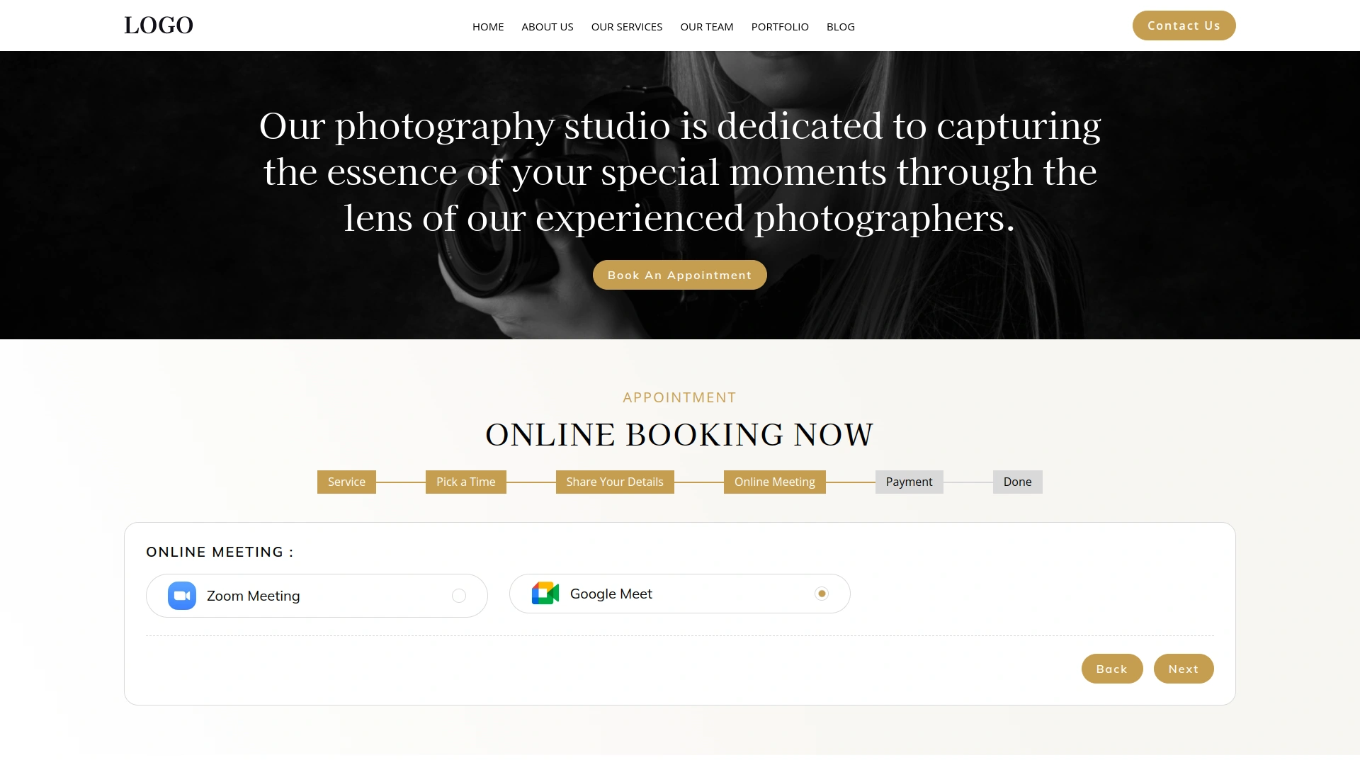 Google Meet – BookingGo SaaS Add-On