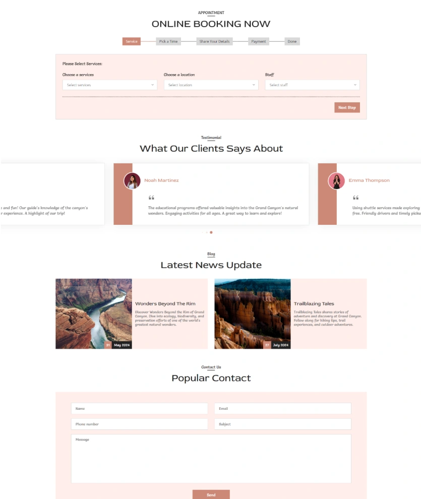 Grand Canyon – BookingGo SaaS Add-On