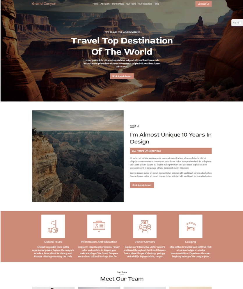 Grand Canyon – BookingGo SaaS Add-On