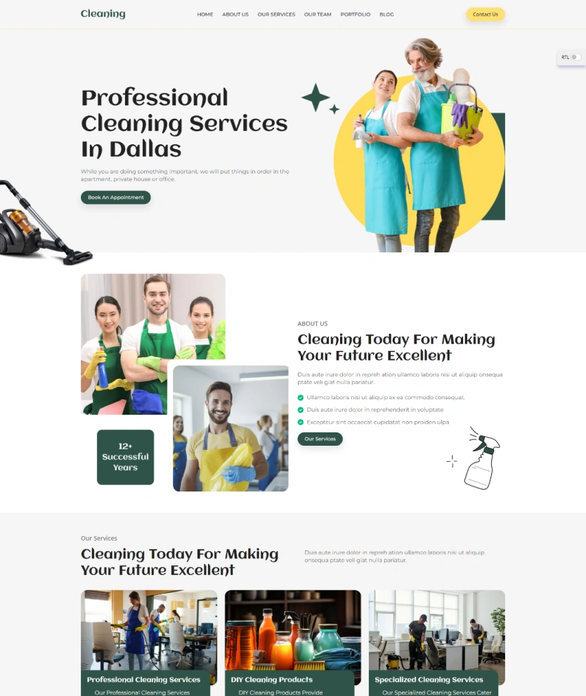 Home Cleaning – BookingGo SaaS Add-On