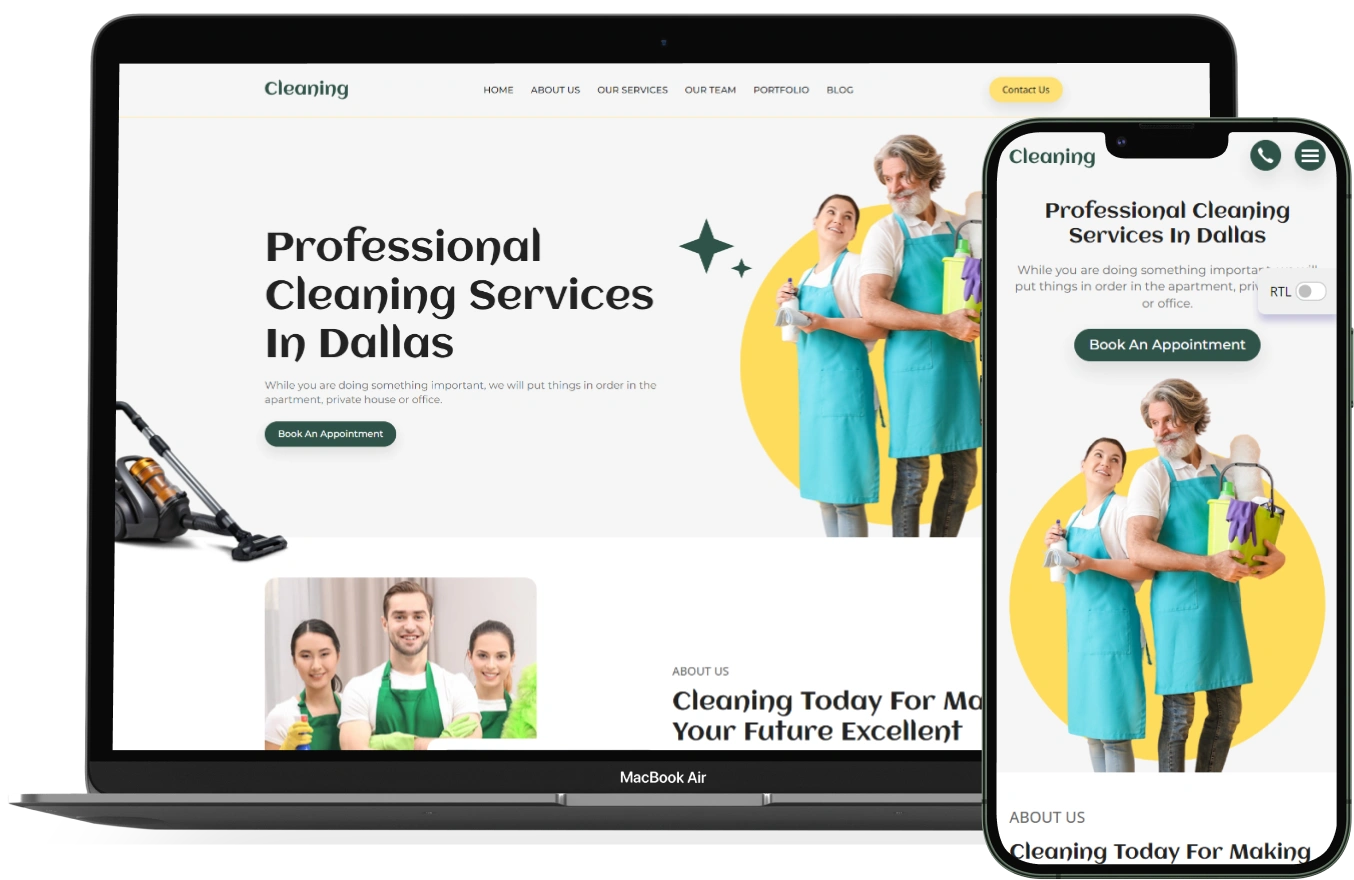 Home Cleaning – BookingGo SaaS Add-On