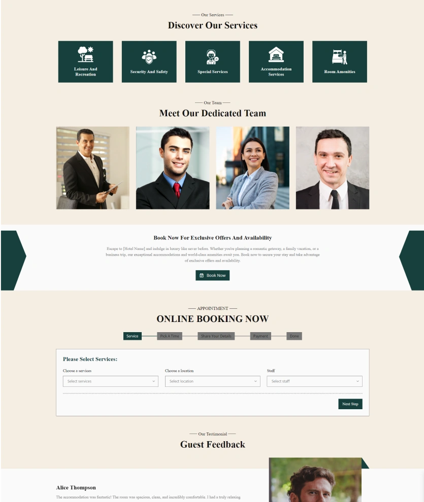 Hotel Services – BookingGo SaaS Add-On