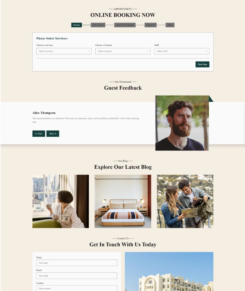 Hotel Services – BookingGo SaaS Add-On