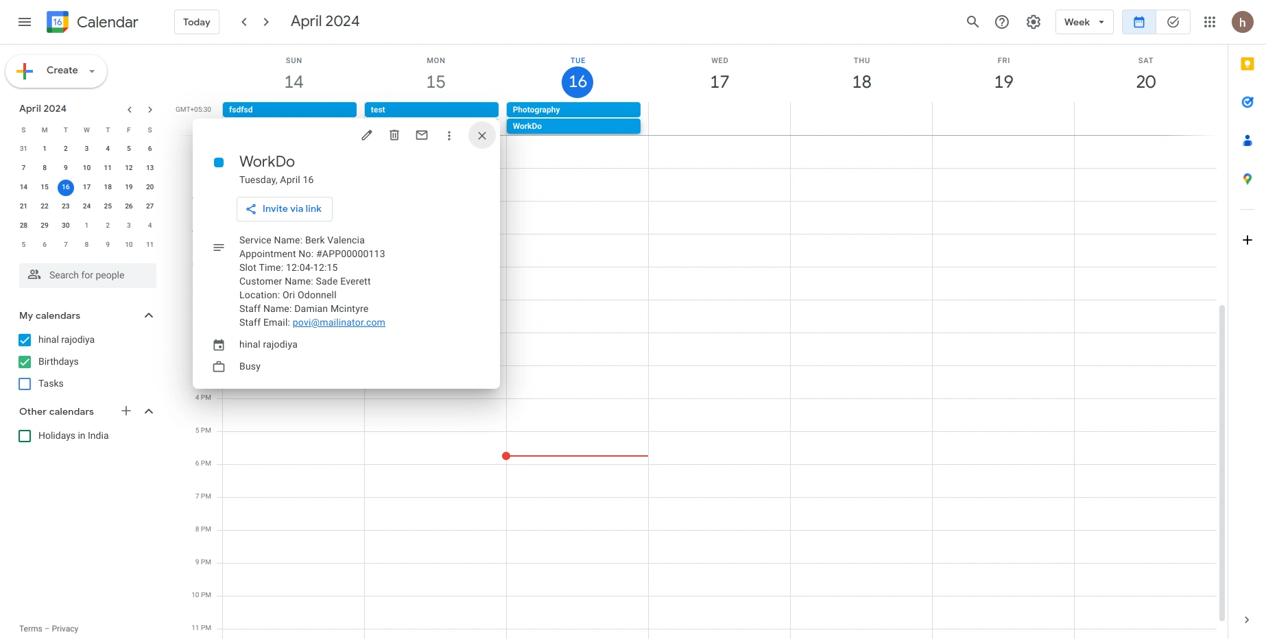 iCal Exports – BookingGo SaaS Add-On