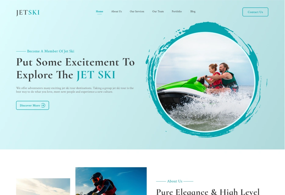 Jetski – BookingGo SaaS Add-On