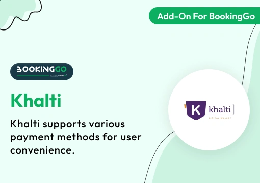 Khalti – BookingGo SaaS Add-On