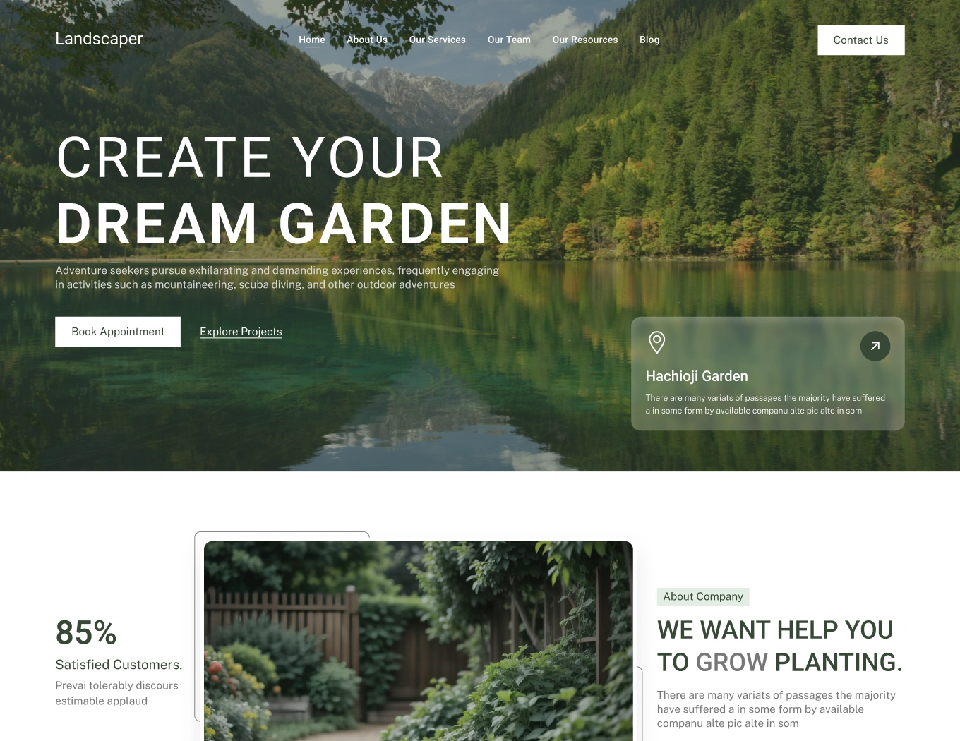 Landscaper – BookingGo SaaS Add-On - WorkDo