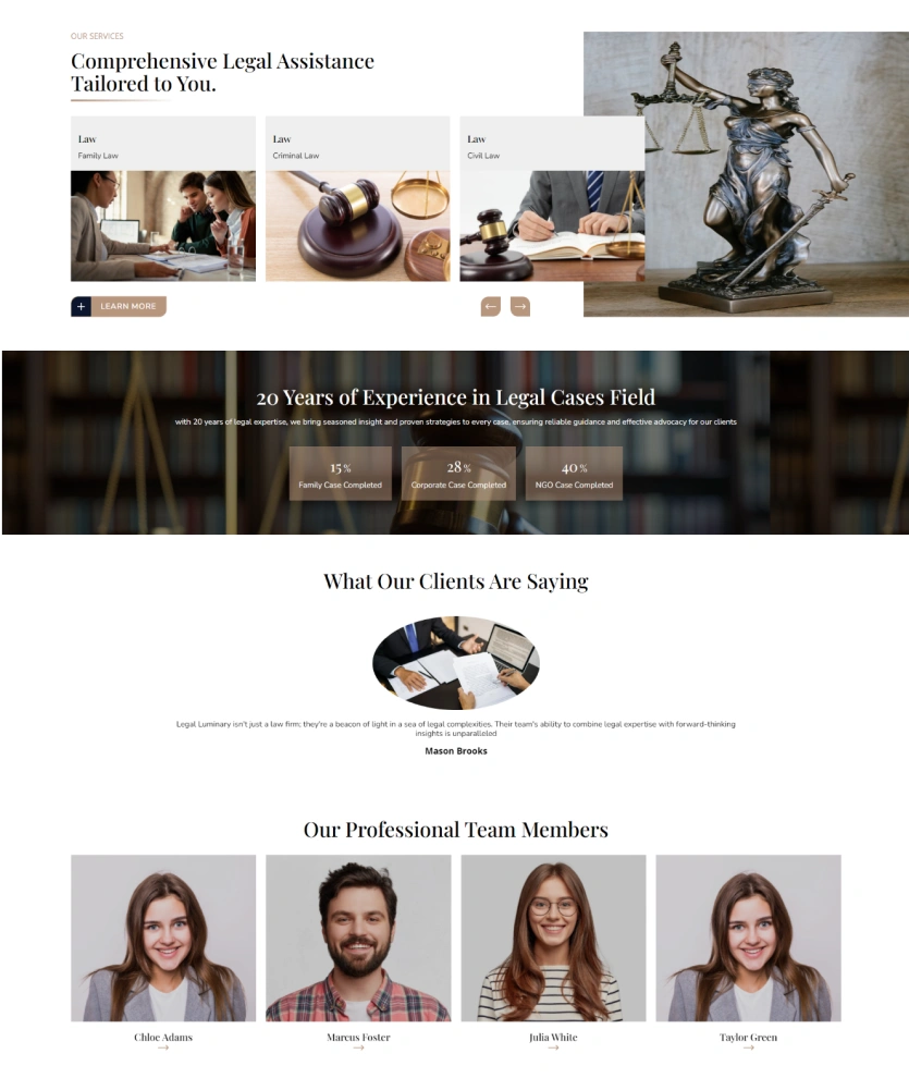 Law – BookingGo SaaS Add-On