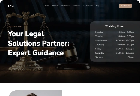Law – BookingGo SaaS Add-On