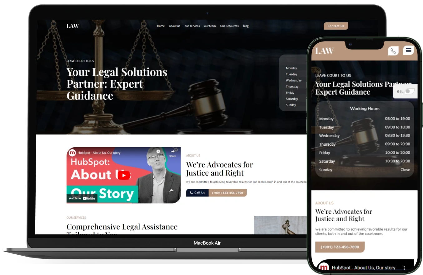 Law – BookingGo SaaS Add-On