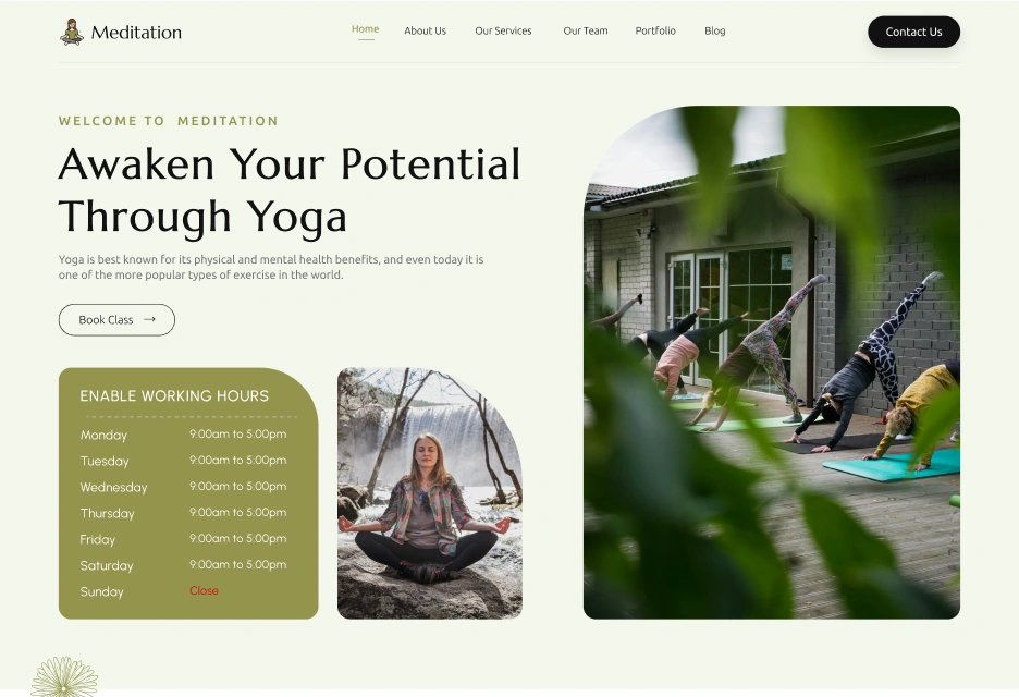 Meditation – BookingGo SaaS Add-On