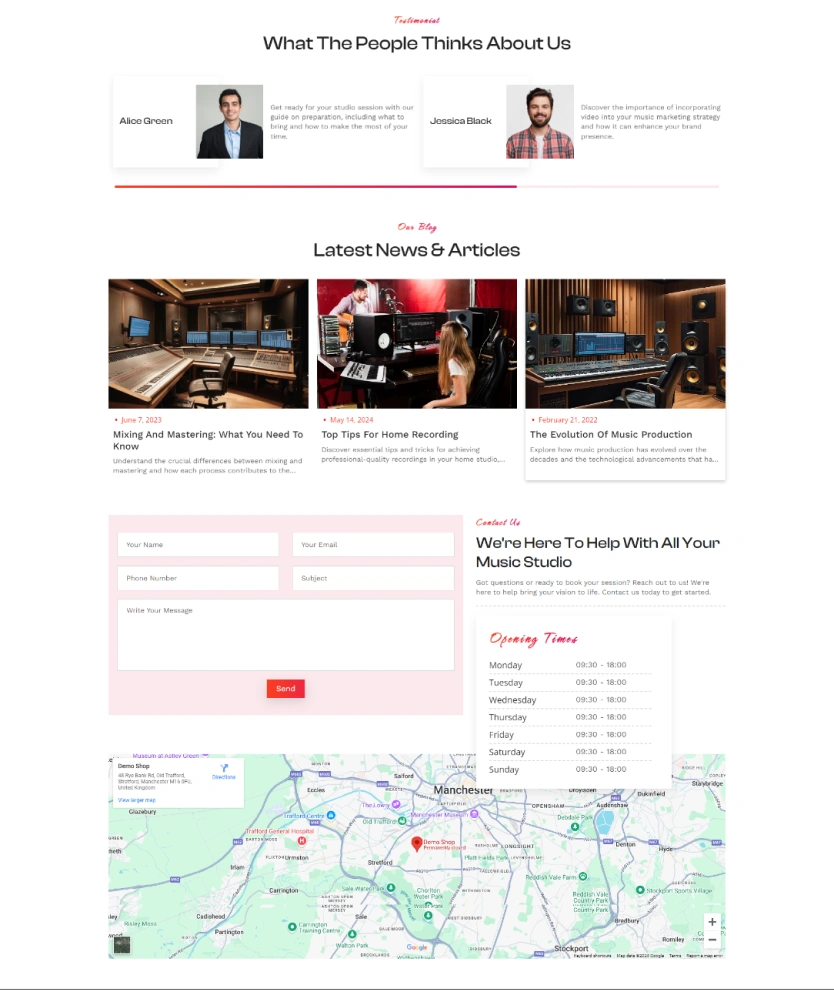 Music Services – BookingGo SaaS Add-On