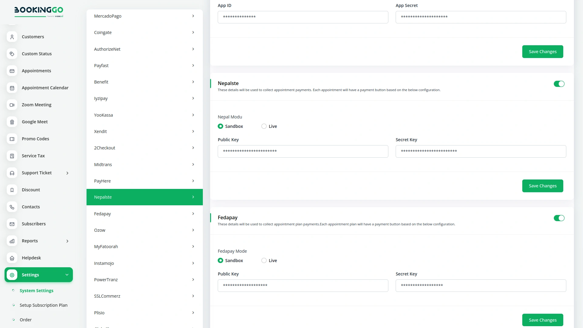 Nepalste – BookingGo SaaS Add-On