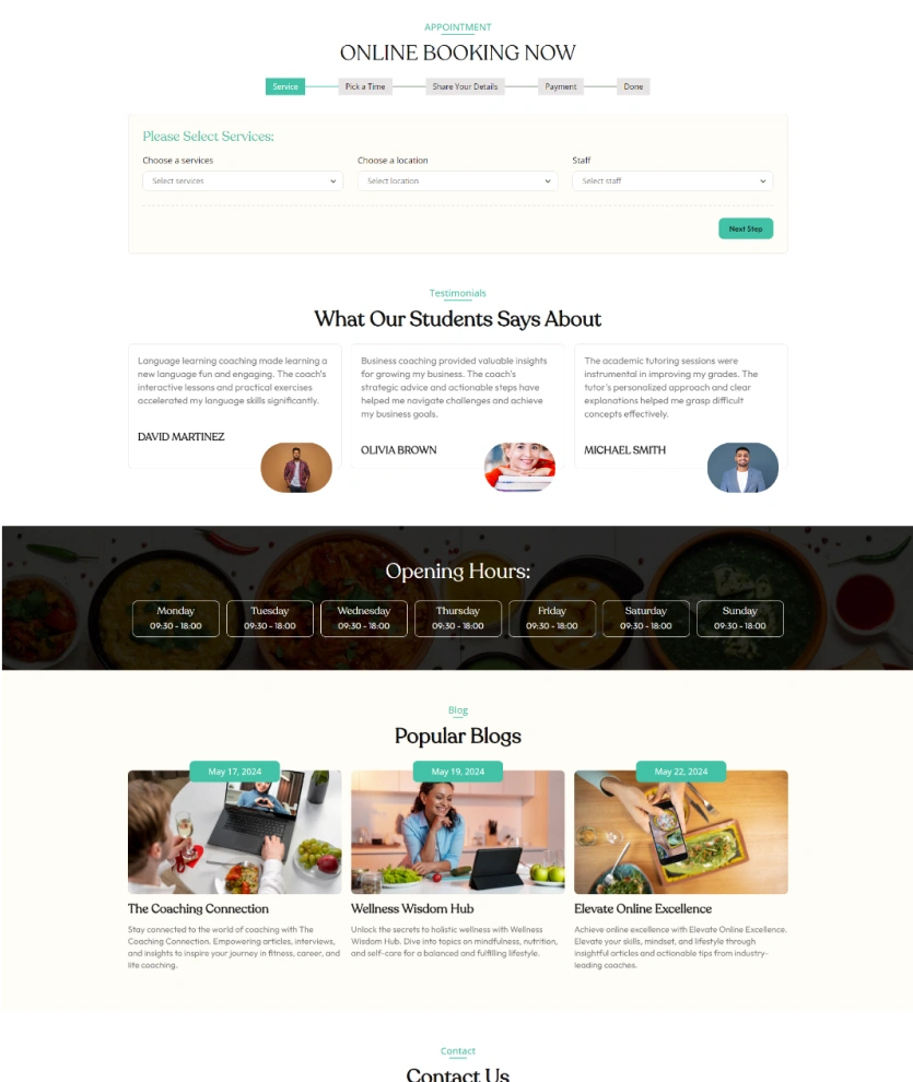 Online Coaching – BookingGo SaaS Add-On