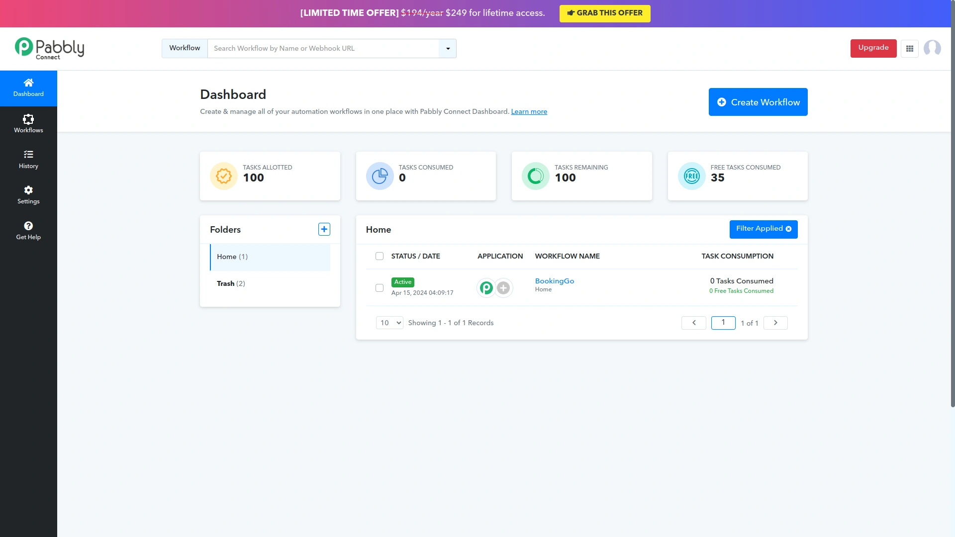 Pabbly Connect – BookingGo SaaS Add-On