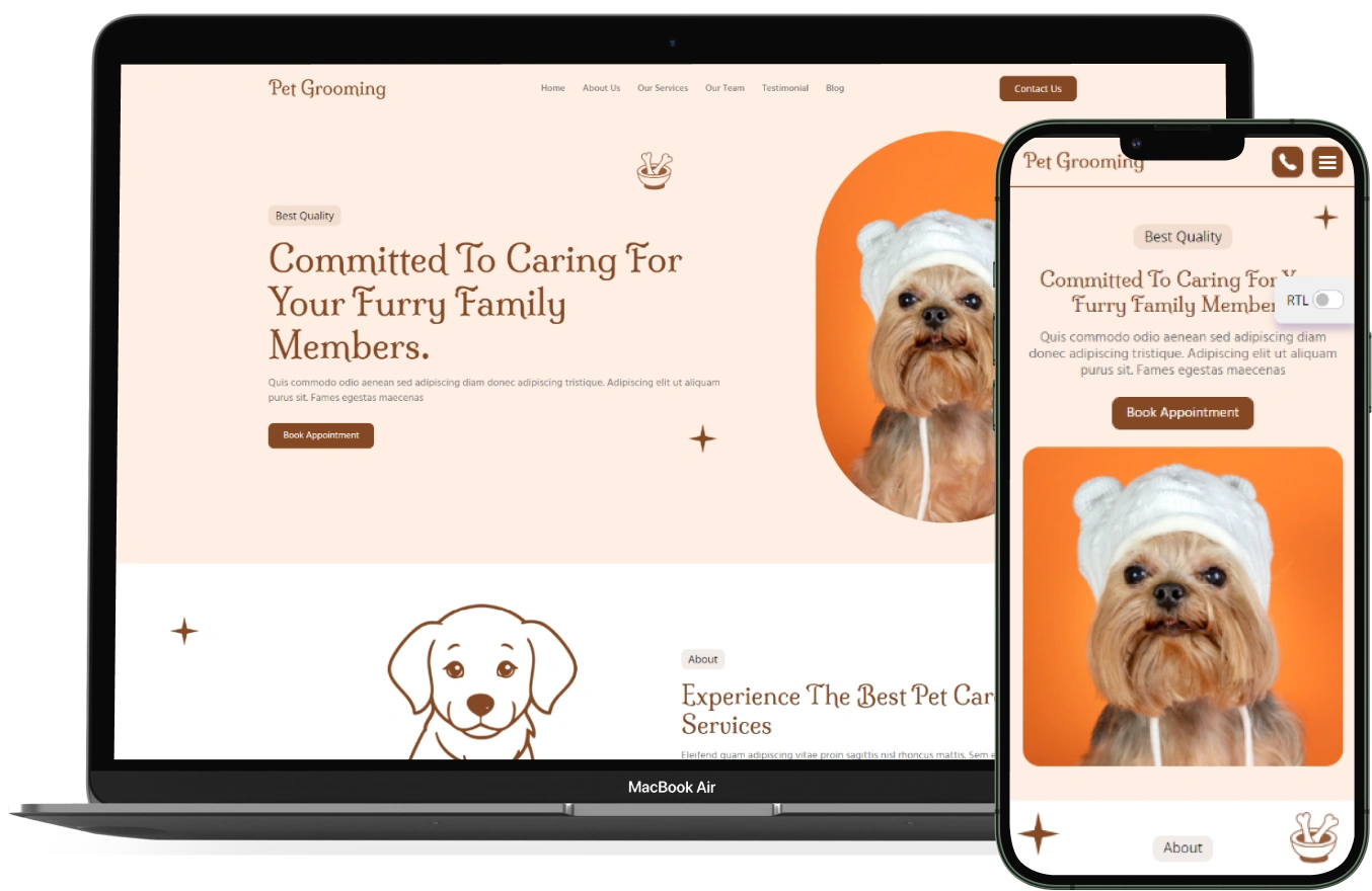 Pet Grooming – BookingGo SaaS Add-On