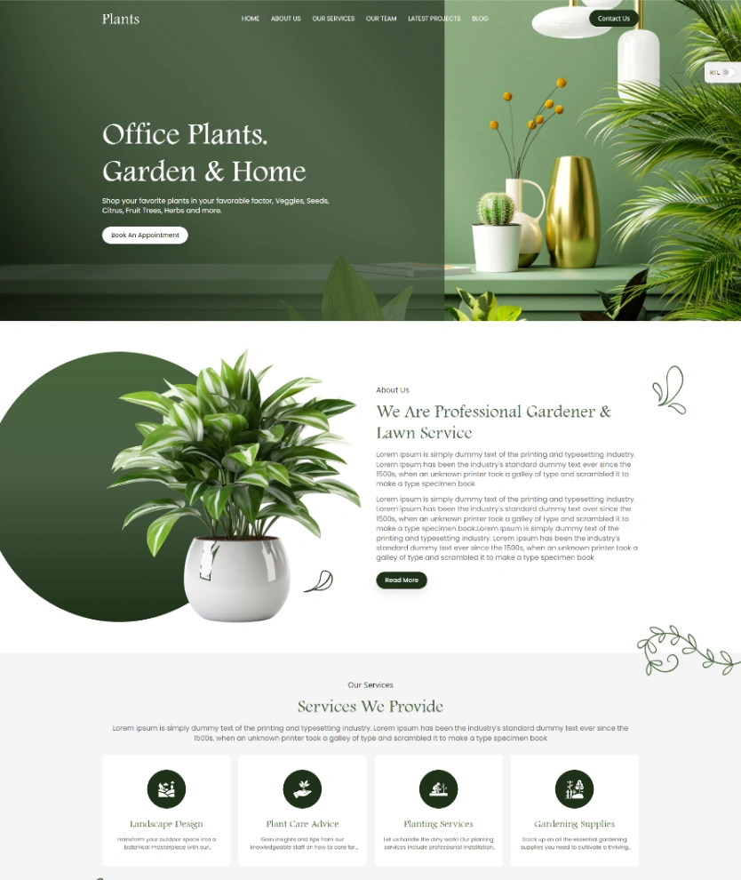 Plant Nursery – BookingGo SaaS Add-On
