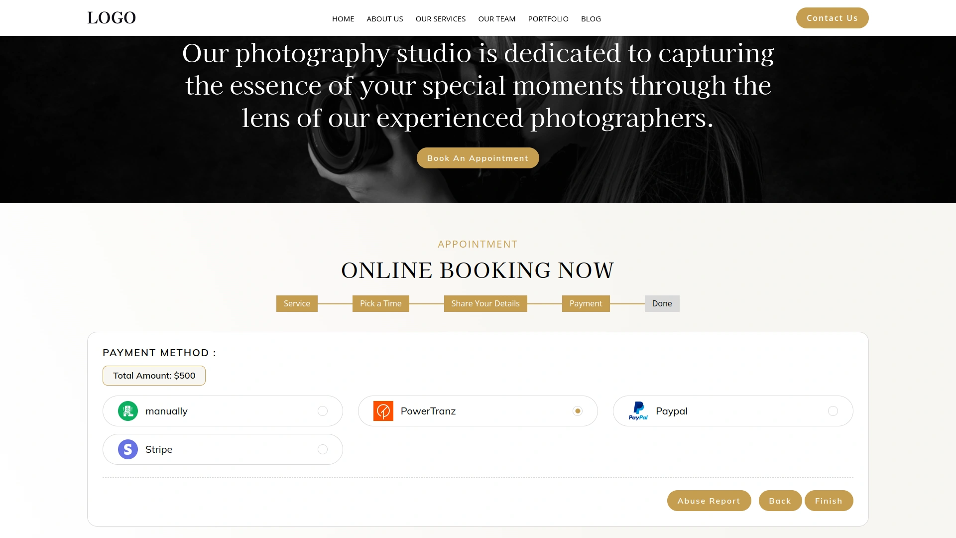 Powertranz – BookingGo SaaS Add-On