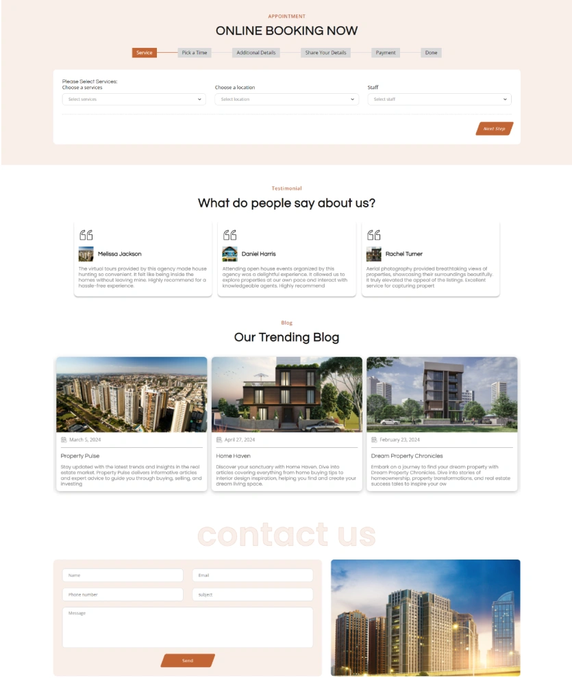 Real Estate – BookingGo SaaS Add-On