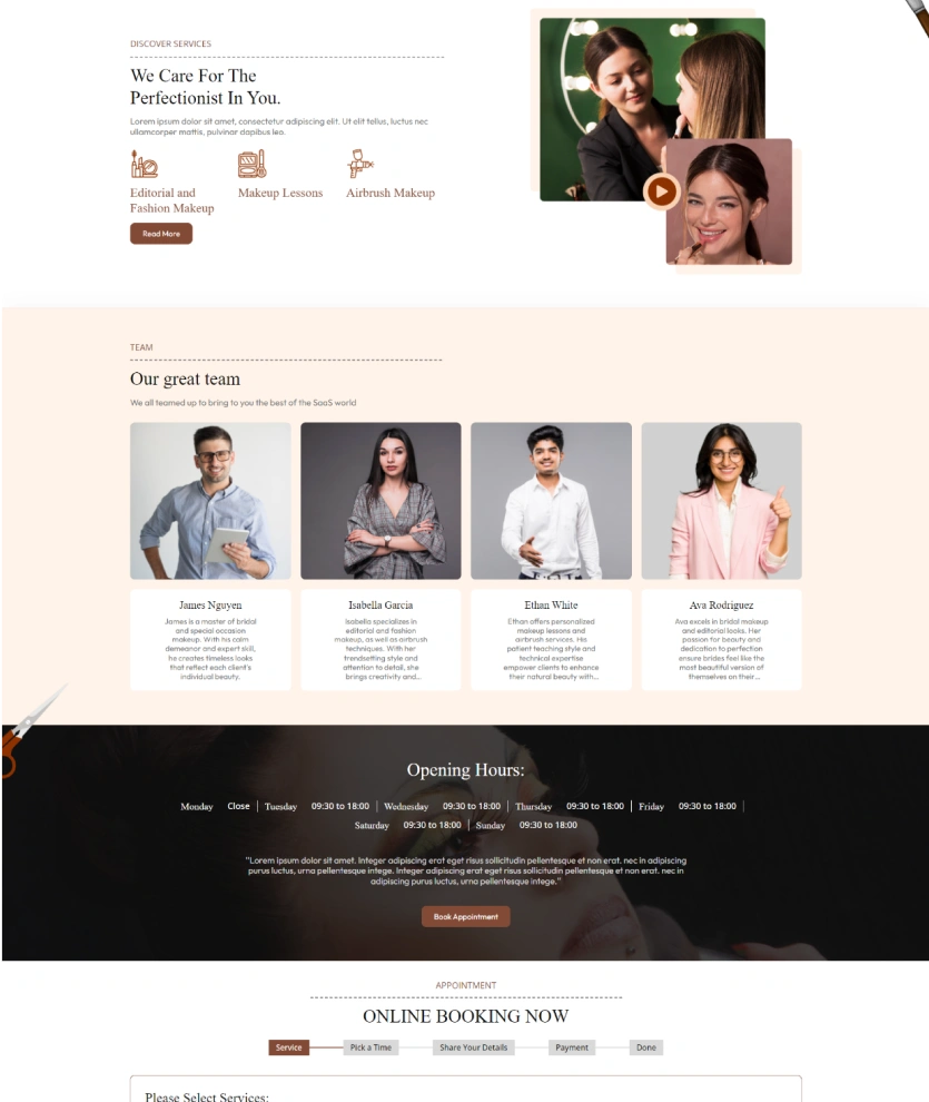 Stylist – BookingGo SaaS Add-On