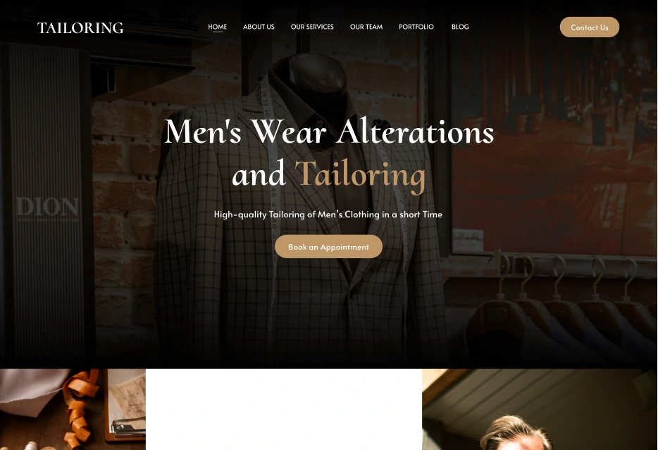 Tailoring Services – BookingGo SaaS Add-On