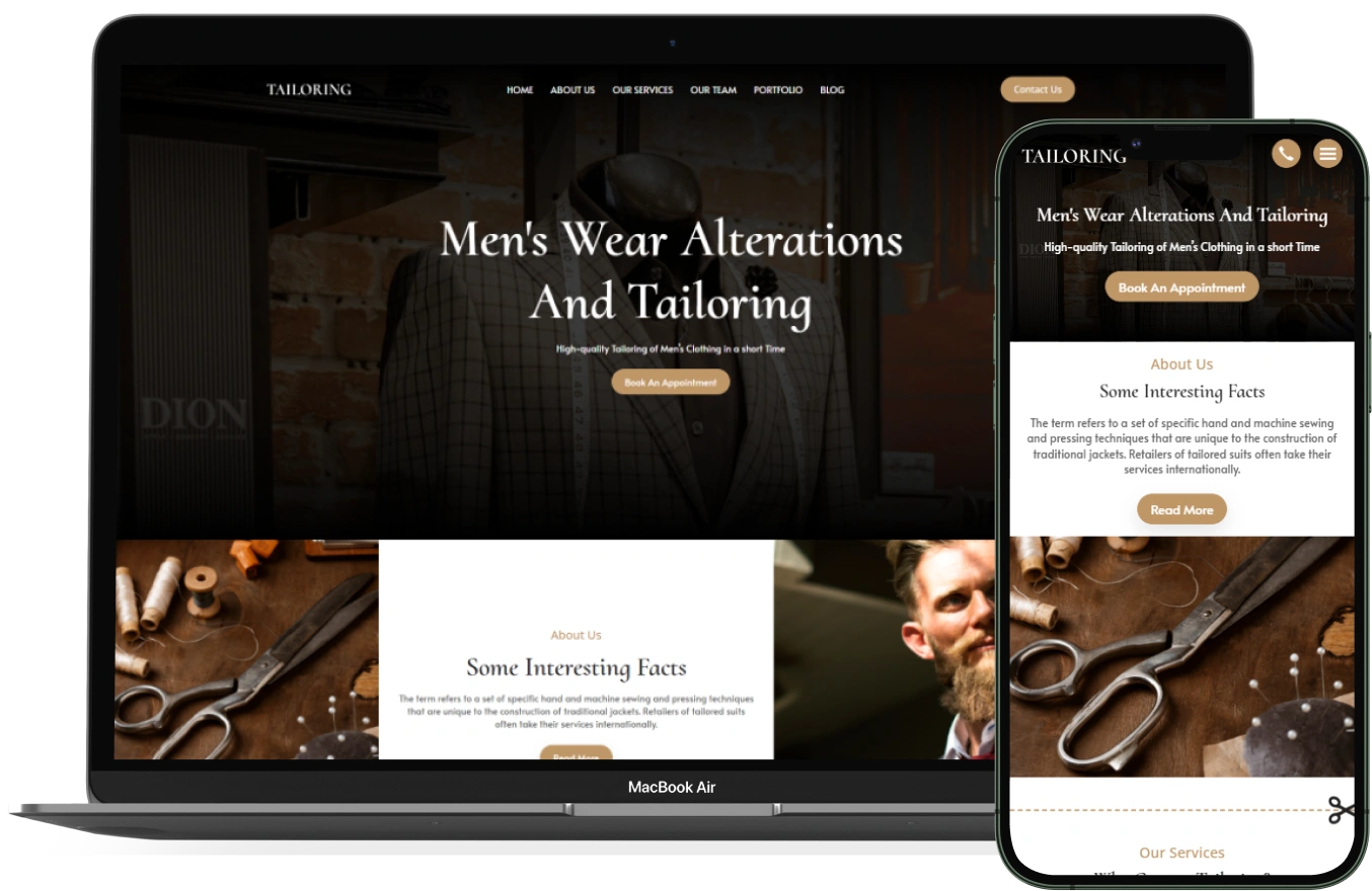 Tailoring Services – BookingGo SaaS Add-On