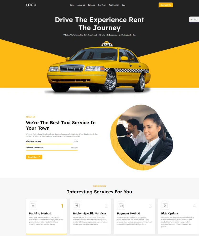Taxi Booking – BookingGo SaaS Add-On